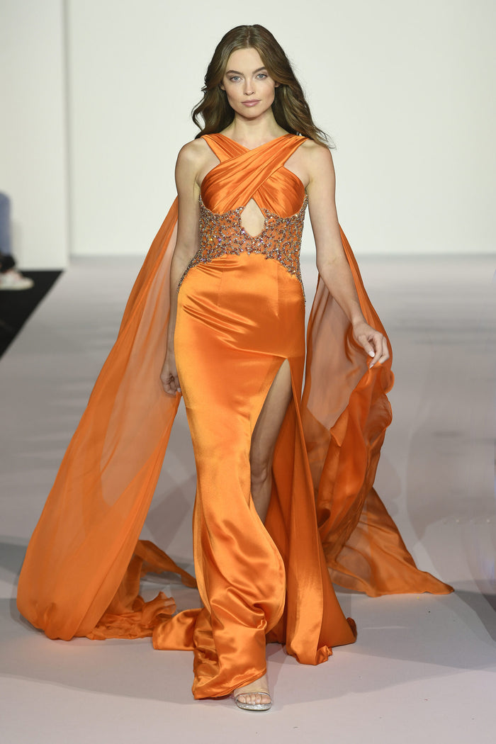Sherri Hill style 45700, Spring 2024 runway