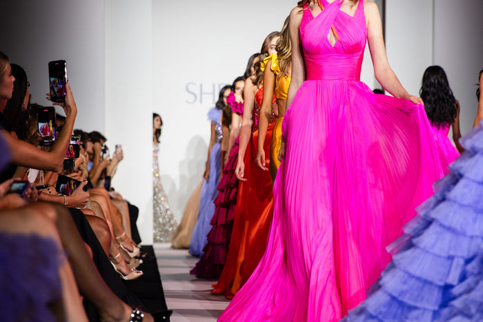 The front row at the Sherri Hill Spring 2024 show, photo 3 of 4