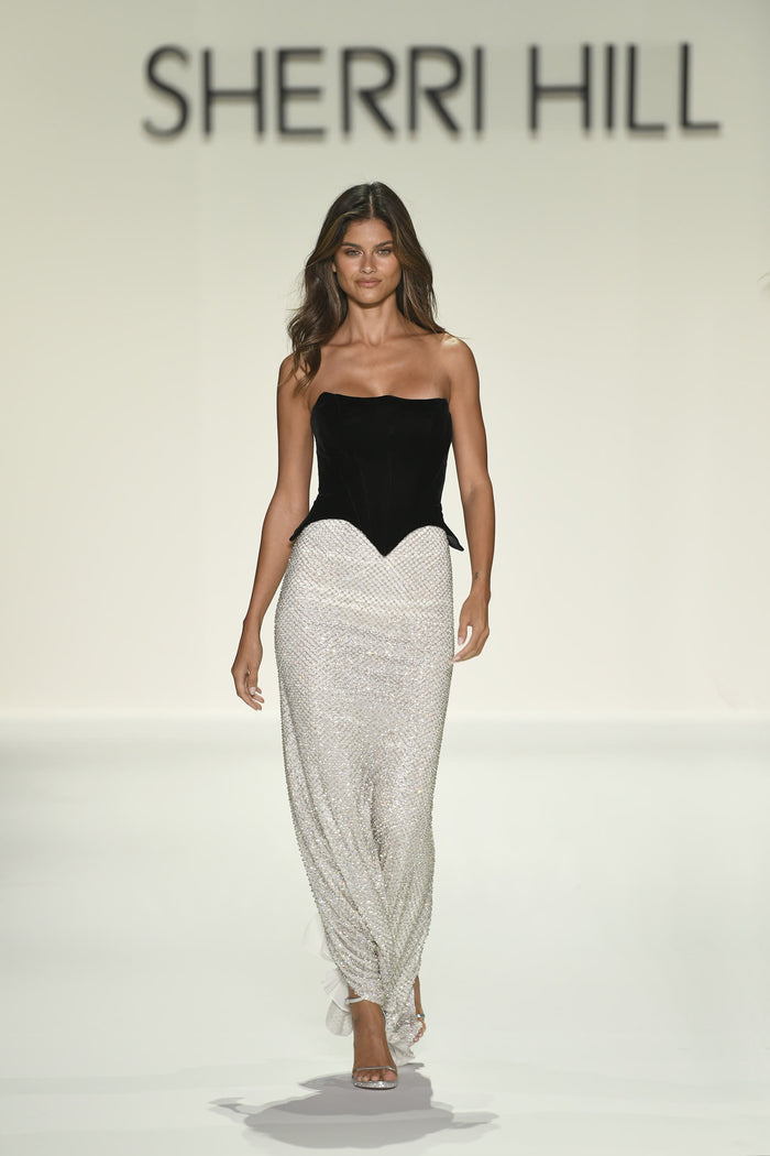 Sherri Hill style 46424, Spring 2026 runway