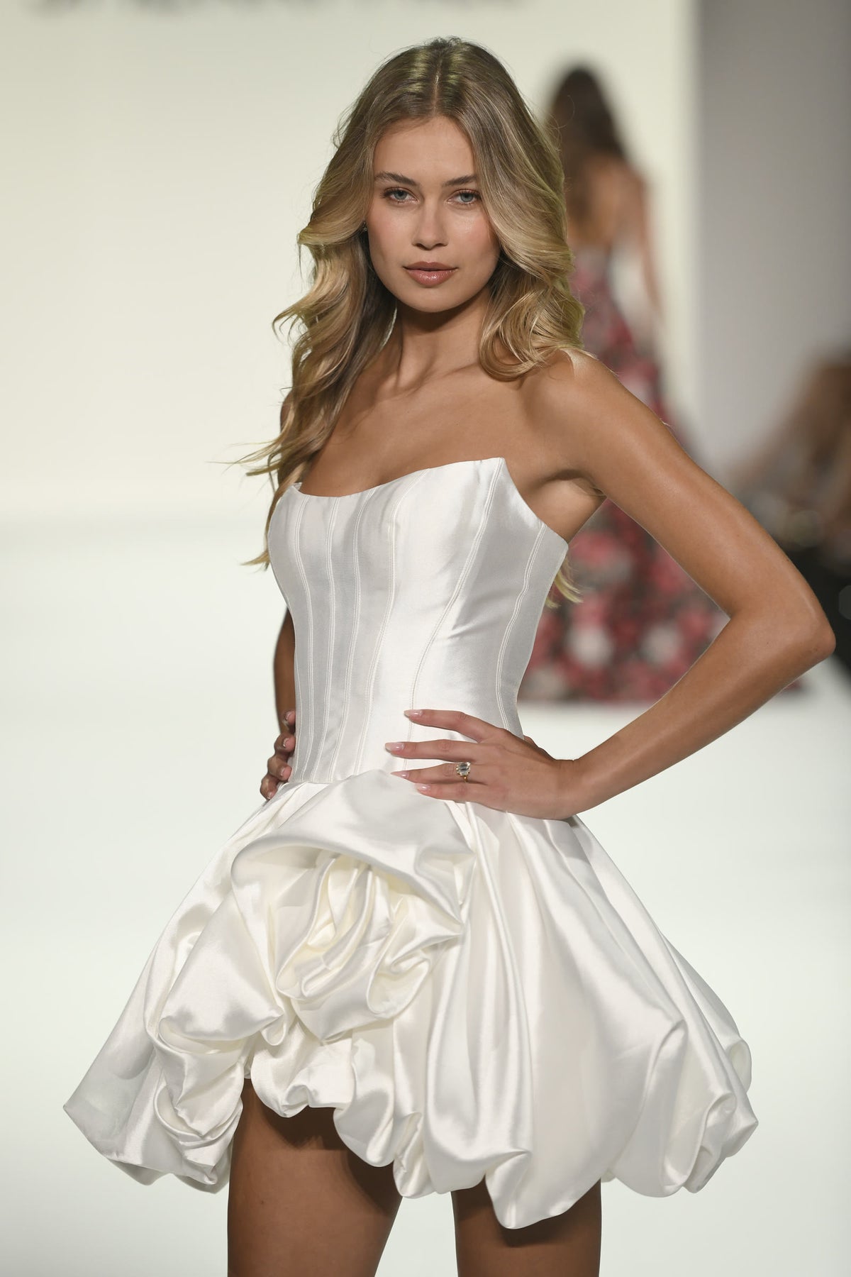 Sherri Hill style 57280 on the Spring 2026 runway at New York Fashion Week