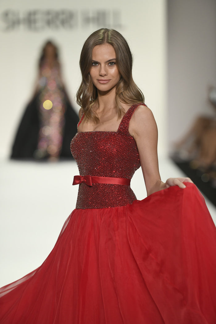 Sherri Hill style 46295, Spring 2026 runway