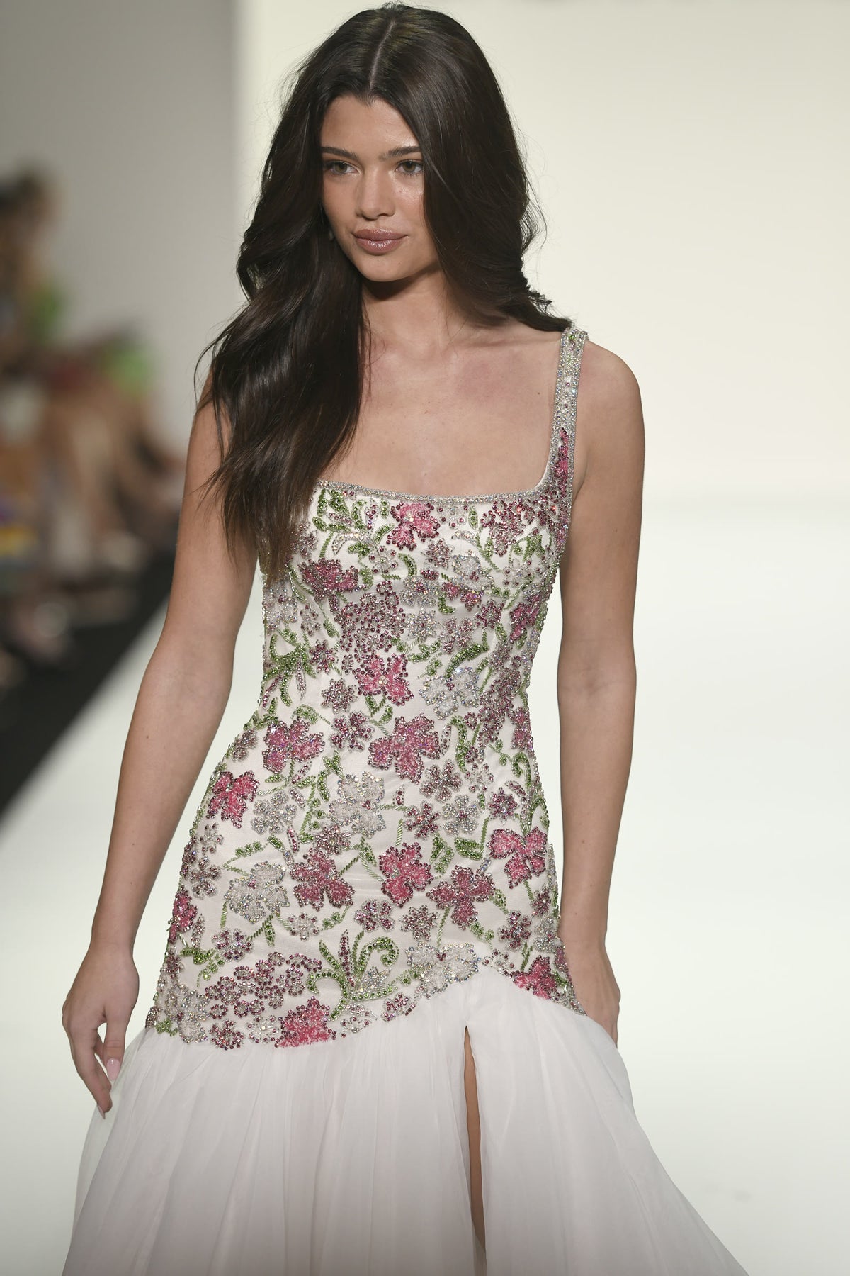 Sherri Hill style 67175 on the Spring 2026 runway at New York Fashion Week