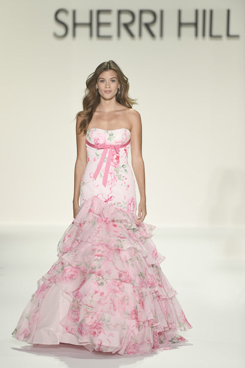 Sherri Hill style 57853 on the Spring 2026 runway
