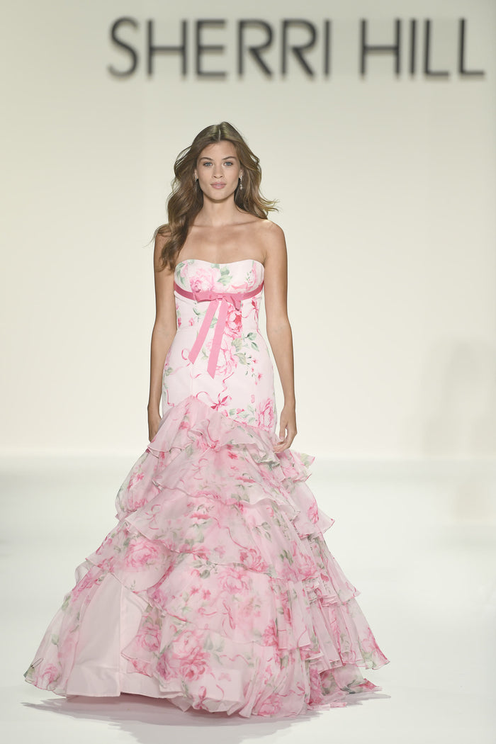 Sherri Hill style 57853, Spring 2026 runway