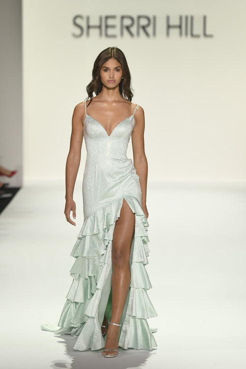 Sherri Hill style 56529 on the Spring 2026 runway