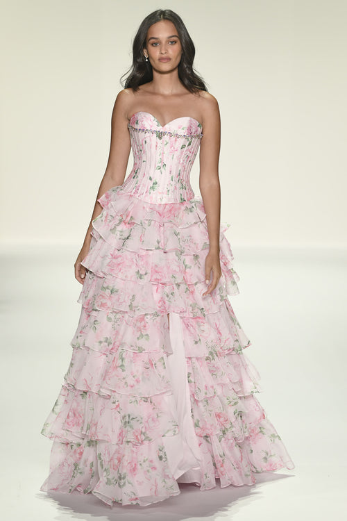 Sherri Hill style 57996 on the Spring 2026 runway
