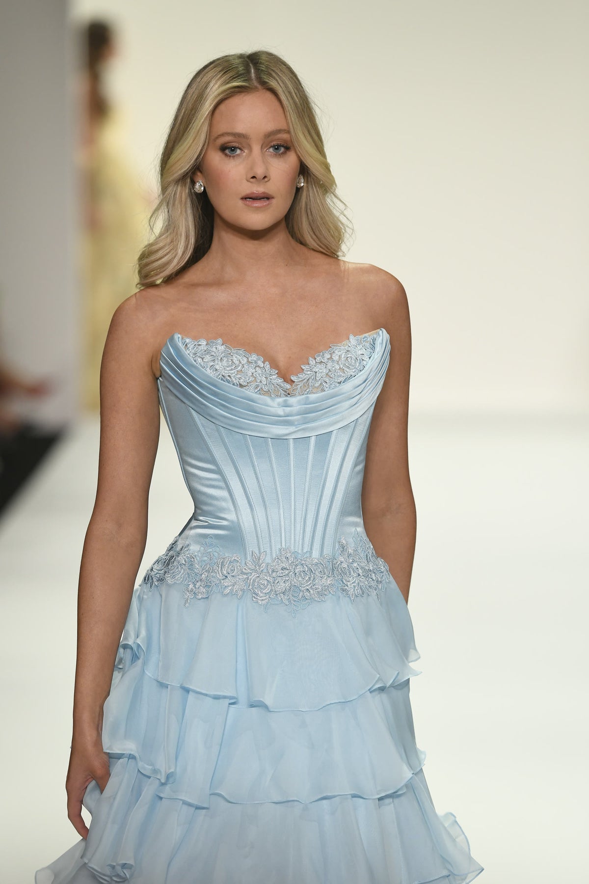 Sherri Hill style 57868 on the Spring 2026 runway at New York Fashion Week