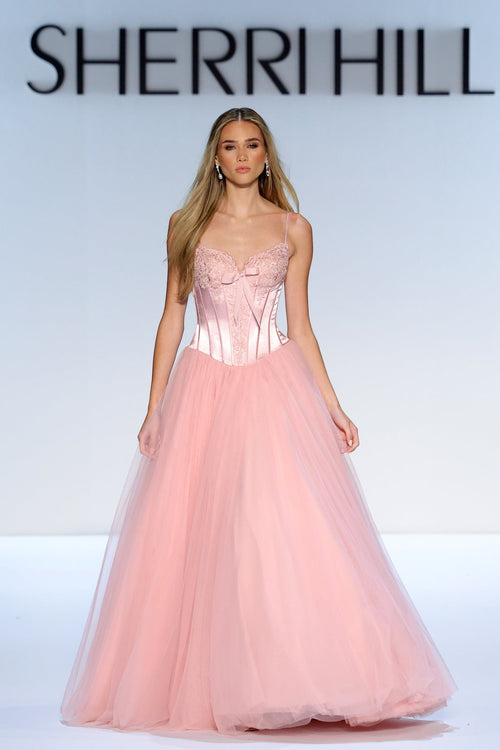 Sherri Hill style 58736 on the Spring 2027 runway
