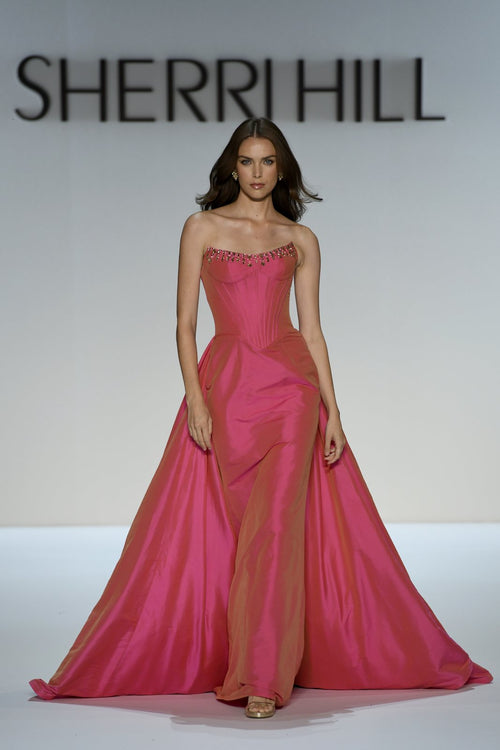 Sherri Hill style 67327 on the Spring 2027 runway