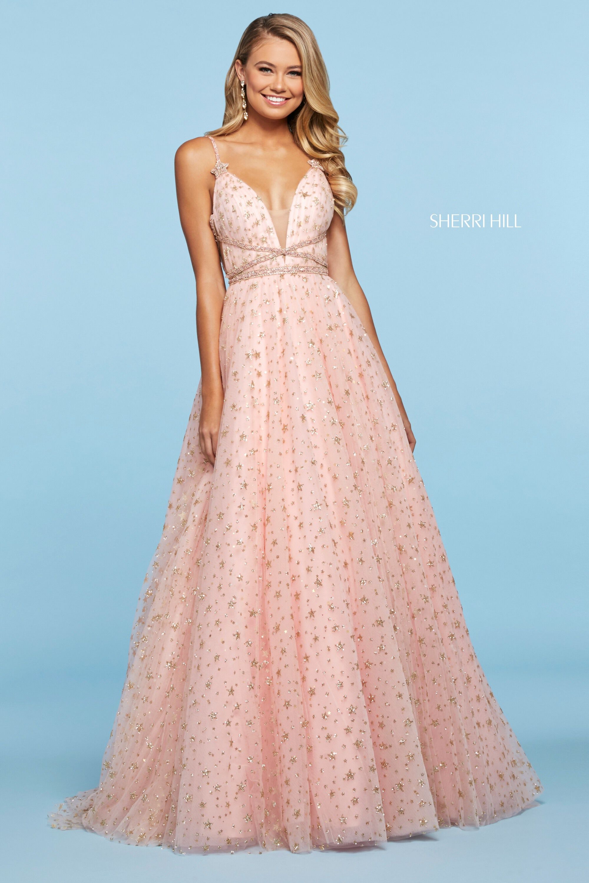 sherri hill pink dress
