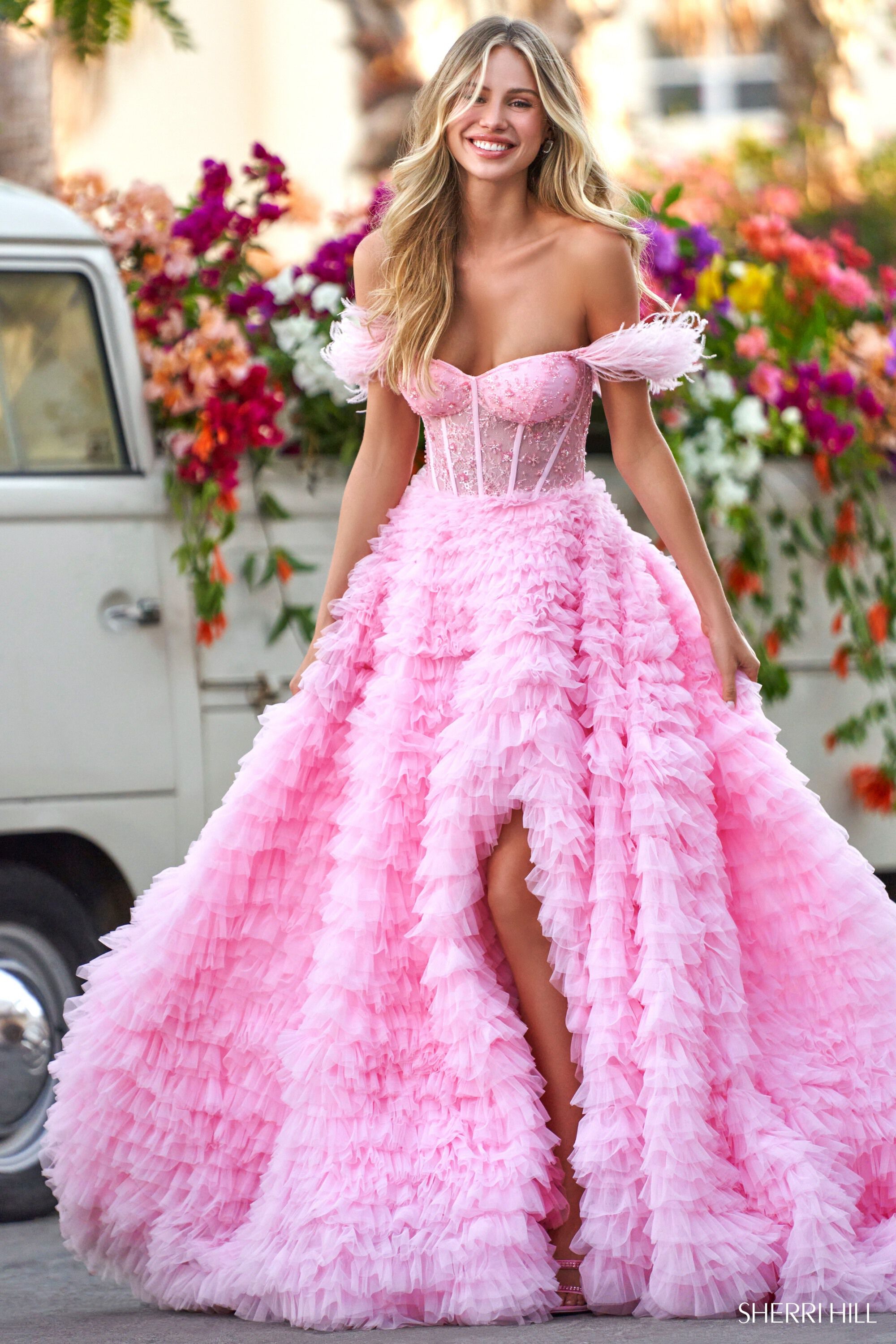 Corset Bodice Floral Lace Cap Sleeve Ball Gown Wedding Dress | Kleinfeld  Bridal
