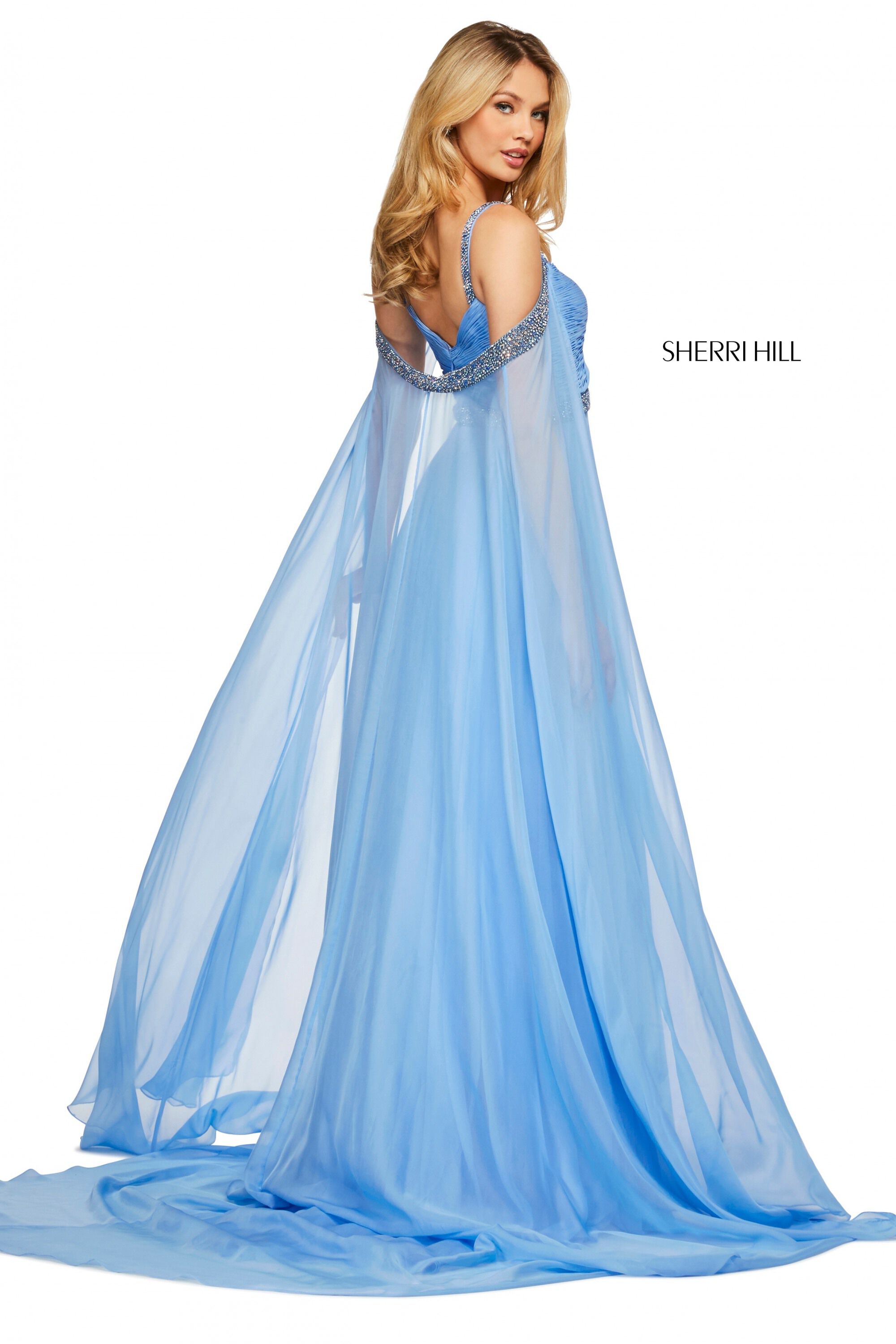 baby blue sherri hill dress